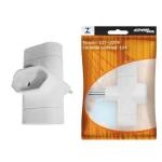 Adaptador Benjamin T 2 Pinos 10a 250v - Branco