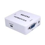 Conversor Hdmi Femea P/ Vga Femea C/ Audio P2 Ref. Hc