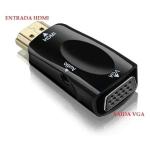 Adaptador Hdmi P/ Vga C/ Saída De Áudio (mini) - Lt-2599