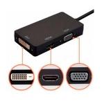 Adaptador Mini Displayport P/ Vga/hdmi/dvi (24+5) (3 Em 1) - Ref.00614