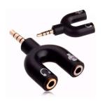 Adaptador P2 Fêmea P/ P3 Macho (fone E Mic.)  Blister Mod. Xc-adp-12