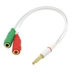 Adaptador P3 Macho P/ 2 P2 Fêmea - Xc-adp-14
