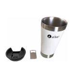 Copo De Metal Aluminio - Marca: Aiker - Ak-5007 Sc - Branco