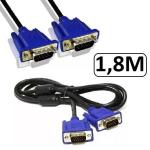Cabo Vga 1.8m Macho / Macho Kp-5002 (blister)