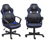 Cadeira Gamer Pcyes Preta/azul Racer Master Sti - Madstimsaz