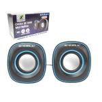 Caixa De Som 5w Rms - Xc-cm-12 Preto/azul