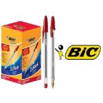Caneta Bic Cristal Vermelha 1.0mm (cx. C/50)