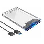 Case 2.5" Usb 3.0 P/ Hd - Dx-2530 Transparente