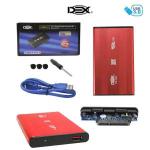 Case P/hd Usb-c Ref: Dx-2530 Vermelho