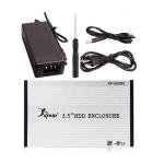 Case 3.5" Usb 2.0 P/ Hd - Kphd002 Prata