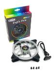 Cooler Gamer P/ Gab. 120mm Rgb Borda Dupla - Dx-12w