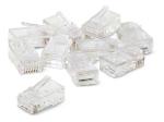 Conectores De Plast Pct C/ 10 Peças - Rj45m