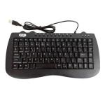 Teclado Mini Multimidia Ergonomico  Kp2008