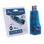 Adaptador P/ Rede Usb 2.0 10/100 Rj45 - Hb-t66