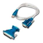 Cabo Conversor Usb P/ Serial C/ Adapt. Db25 Ref. Ub-26