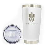 Copo De Metal Aluminio Evolut 600ml Branco