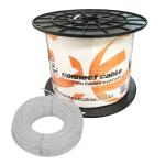 Cabo Rede Cat5 Cftv 8 Vias - Bobina C/ 305m Branco
