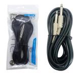 Cabo P10 Macho P/ P10 Macho Mod. Le-5500-3 (blister) 3 Metros