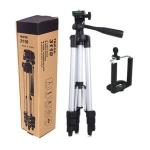 Tripé 1.3m P/ Câmera - F-3110 (acompanha Base E Bolsa P/ Transporte)
