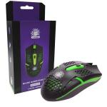 Mouse 5+ Gamer Start 2.0 - Preto / Verde