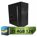 Micro Computador Office Basic Core I5 Memória 4gb Ssd120gb