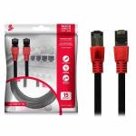 Cabo Patch Info - Patch Cord Cat7 Ftp 600 Mhz / 10 Gbps - 3m - Vermelh