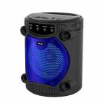 Caixa De Som Portatil Chill Led Preto Multimidia Led Rgb 20w Letron