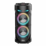 Caixa De Som Bluetooth L. 100w Karaoke Duo C/ 1 Mic Led Rgb