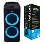 Caixa De Som Beat Led Multimidia Com Controle Led Rgb Estereo 1000w Le
