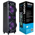 Caixa De Som Sunset Led Multimidia Com Controle Rgb Estereo 2200w Hc-2