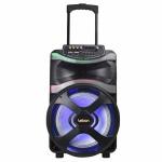 Caixa De Som Portatil Wheel Led Controle Remoto Multimidia 500w Letron