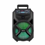 Caixa De Som Karaoke Hit 1 Mic Portatil Multimidia 200w Preto Letron