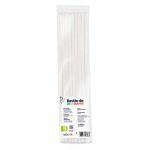 Cola Quente Bastao Silicone Fina Pct / 10 Bastoes Leoarte