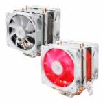 Cooler Gamer P/ Proc. Branco Ref: Dx-9300b Duplo Fan Vermelho 92mm Lga1700