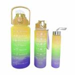 Squeeze (kit C/ 3 Un.) 2l + 1l + 500ml Plastico Color Amarela