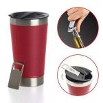 Copo De Metal Aluminio - Marca: Aiker - Ak-5007 Sc - Vermelho