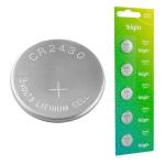 Bateria Botao De Litio Cr2430 Cartela C5