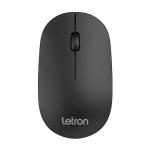 Mouse Sem Fio Office Slim Preto Wireless Ergonomico Optico Letron