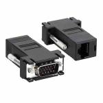 Adaptador Extensor Vga Macho Via Rj45 Até 30m Cat5/cat6 Ref. Le-5564