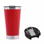 Copo De Aluminio 502ml C/ Abridor Vermelho Ref. Sm502