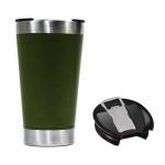Copo De Aluminio 502ml C/ Abridor Verde Ref. Sm502