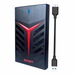 Case 2.5" Usb 3.0 Gamer Fast 5gbps P/ Hd C/ Apoio Uasp 3tb Ecase-350