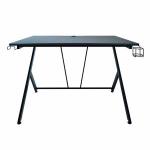 Mesa Gamer C/ Ajuste De Altura, Inclui Porta Copos, Passa Fios E Suporte P/ Headphone Mlx Series