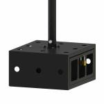 Suporte De Teto Antifurto Para Projetor - Preto