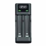 Carregador Pilhas Aa / Aaa 2 Slots C/ Led Indicador Ref. Kp-cp601