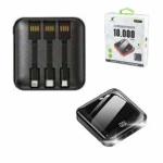 Power Bank 10.000mah (saídas Type-c, Iphone E V8) Ref.xc-bank-19-p
