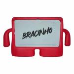 Capa P/ Tablet Ou Ipad 10.9" Infantil C/ Bracinho Mip-011 Amarela