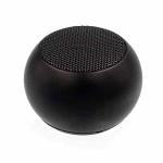 Mini Caixa De Som De 3w Com Bluetooth, Entrada Pra Cartão De Memória, Acompanha Alça E Cabo Micro Usb Cor Preta