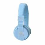 Fone C/ Mic. P2 Haste Ajustável Ref. Kp-fn607 (box Blister) Azul Claro