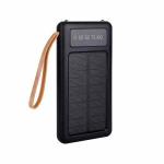Power Bank 10.000mah Solar (usb,type-c, Iphone,v8) Ref. Max-0539